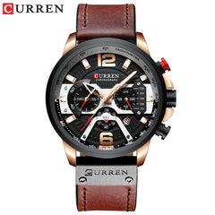 CURREN 8329 Men's Waterproof Multifunction Watch