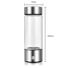 Hydrogen-Rich Alkaline Water Generator Bottle (Portable)