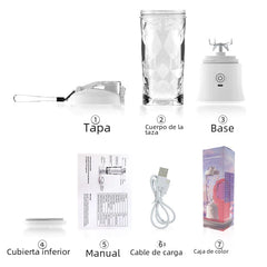 Portable Electric Juice Cup and Blender for Kitchen